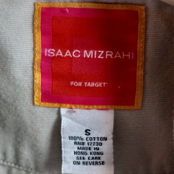 Tan Isaac Mizrahi Women's Cargo Jacket - Picture 2 of 6
